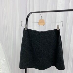 Zara women wool Skirt